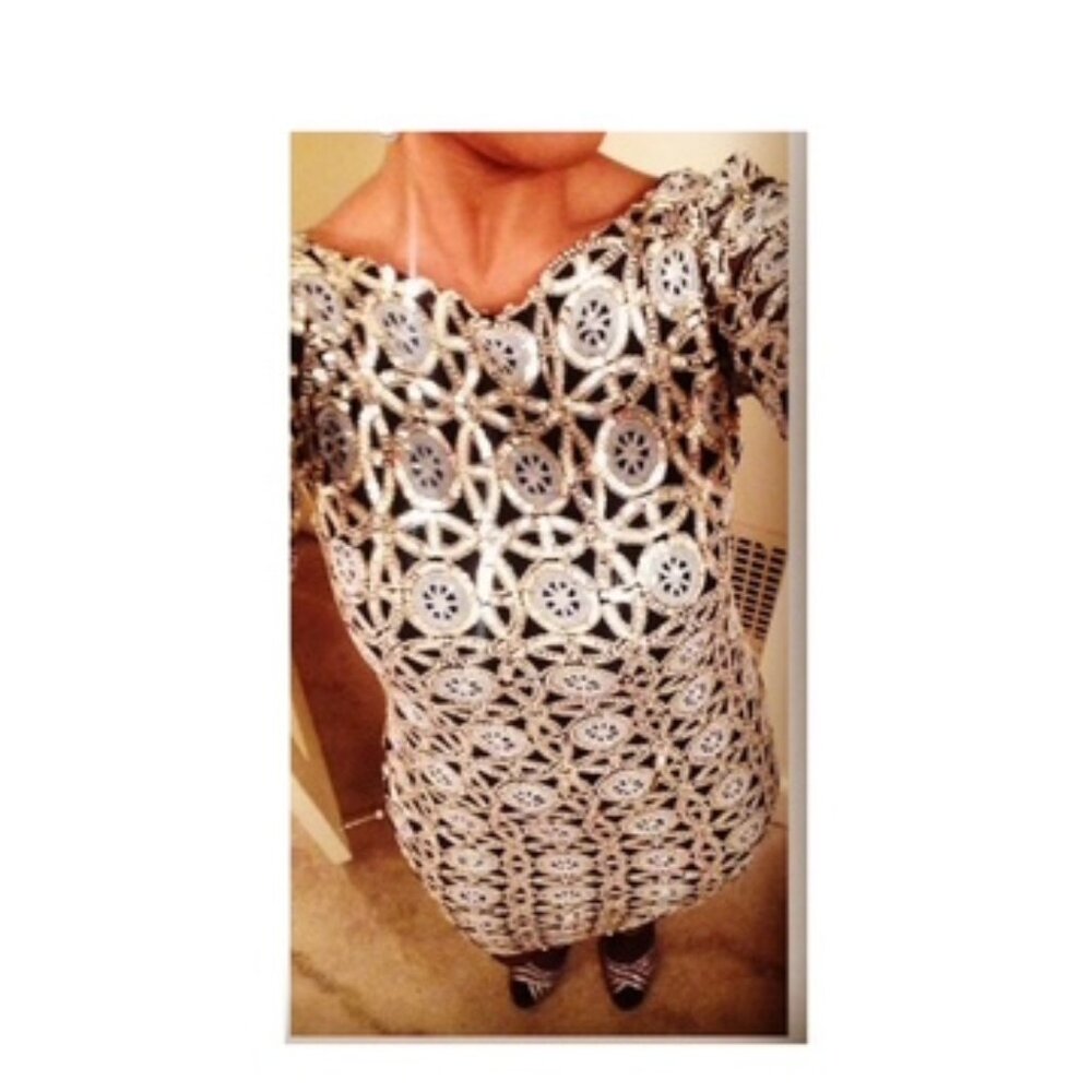 Sequin mini dress